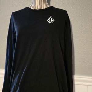 Volcom Black Long Sleeve Tee Size XL